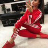 Ladies Tracksuit Crop Hoodies