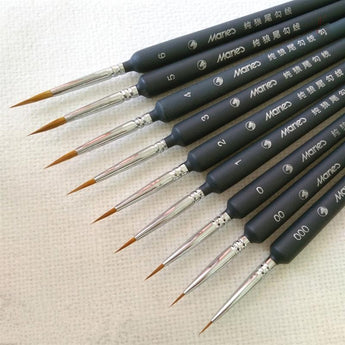 Miniature Paint Brush Set