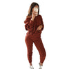 Sweater Top+Pants Knitted Suit O-Neck