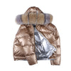 Fur Hooded Down Coats Women