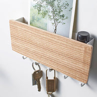 Plastic key holder wall