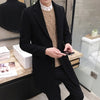 men's woolen coat