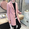 men's woolen coat