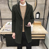 men's woolen coat