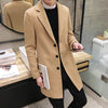 men's woolen coat