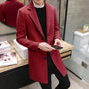 men's woolen coat