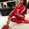 Ladies Tracksuit Crop Hoodies